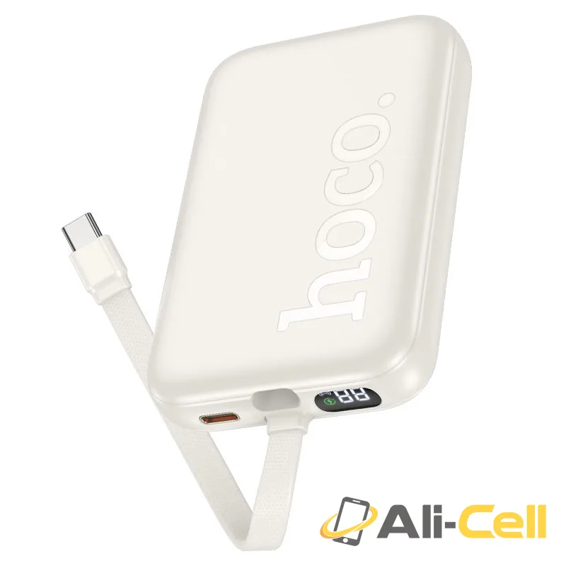 Power bank “Q35 Portable” PD20W wireless charging 10000mAh (Q35 Milky White)