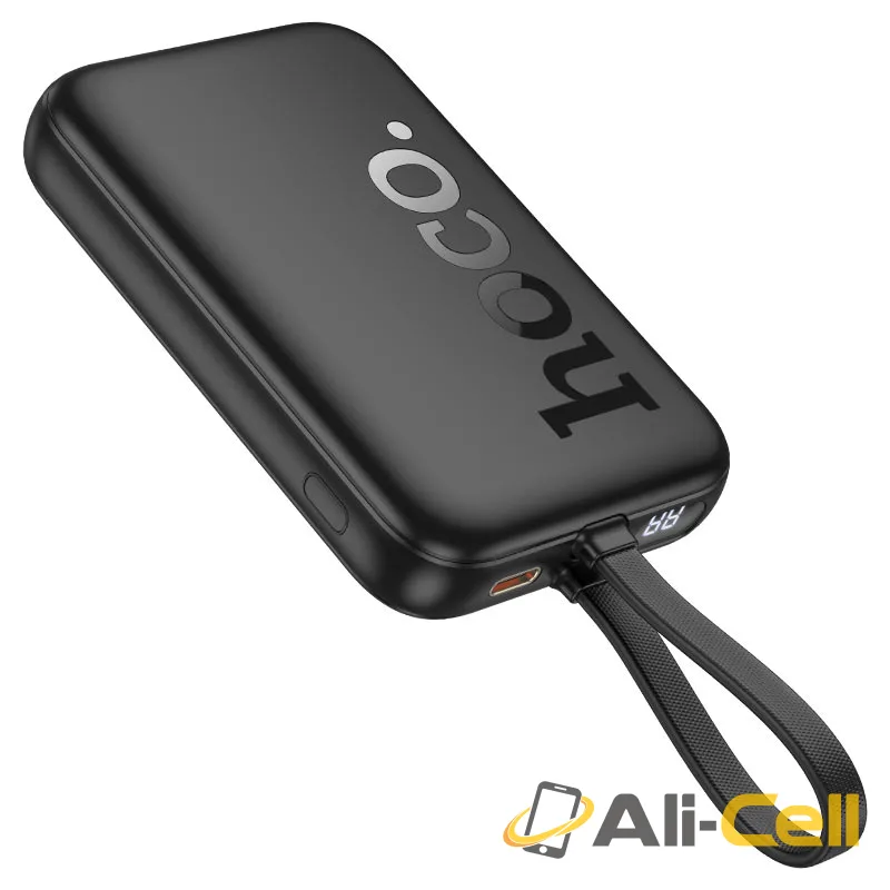 Power bank “Q35 Portable” PD20W wireless charging 10000mAh (Q35 Milky White) — 4