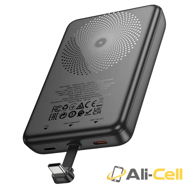 Power bank “J133A Triumph” PD20W 10000mAh Type-C ver. (J133a Tc Black) — 4
