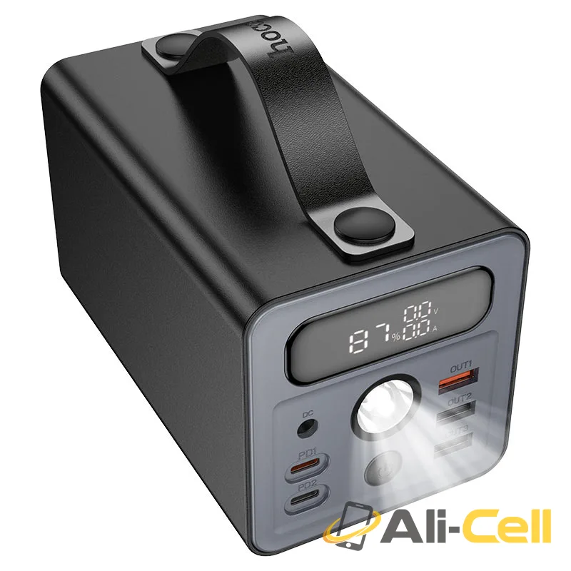 Power bank “J138 Distant” 22.5W + PD20W + DC12V 60000mAh (J138 Black) — 3