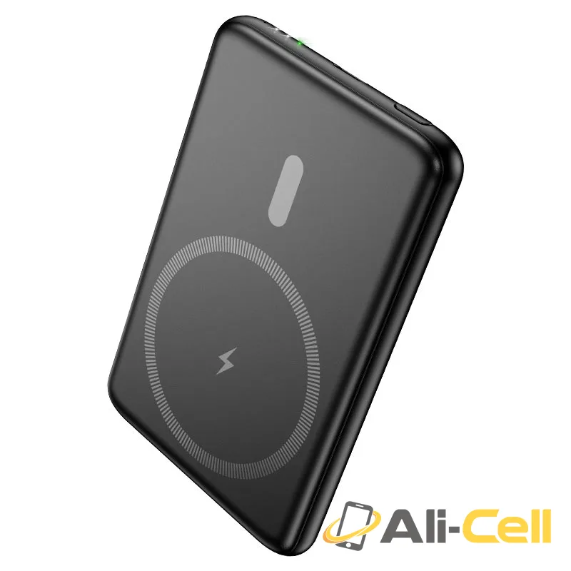 Power bank “J140A Tony” PD20W wireless charging 5000mAh (J140a White) — 2