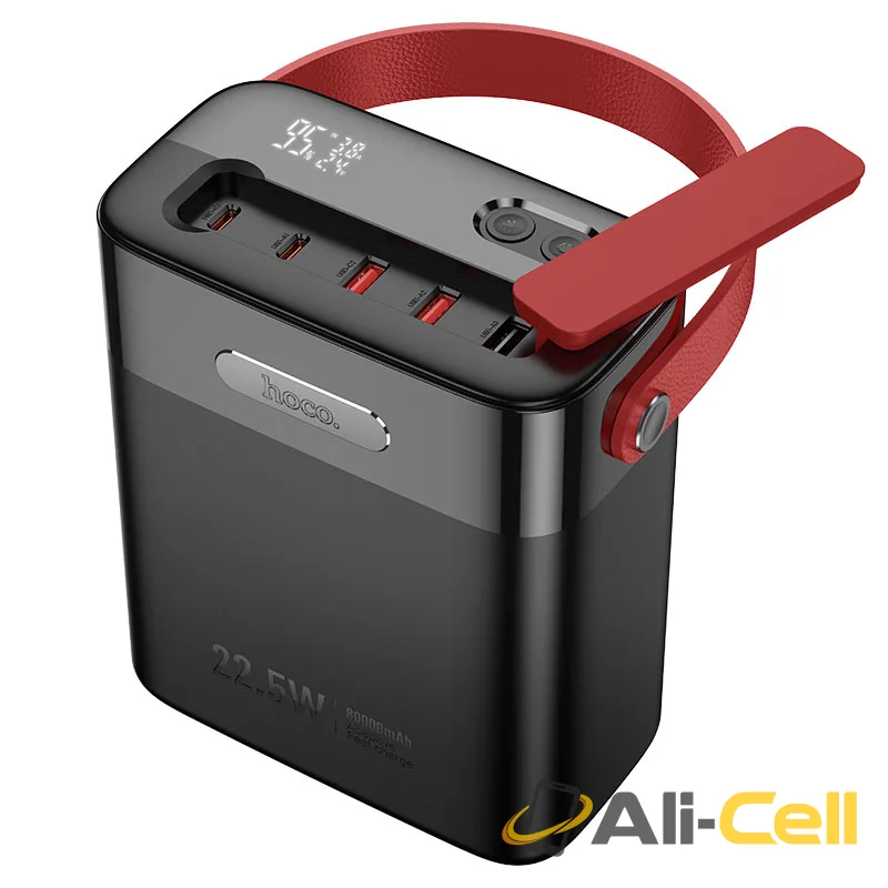 Power bank “J143 Title” 22.5W + PD20W 80000mAh (J143 Black) — 4