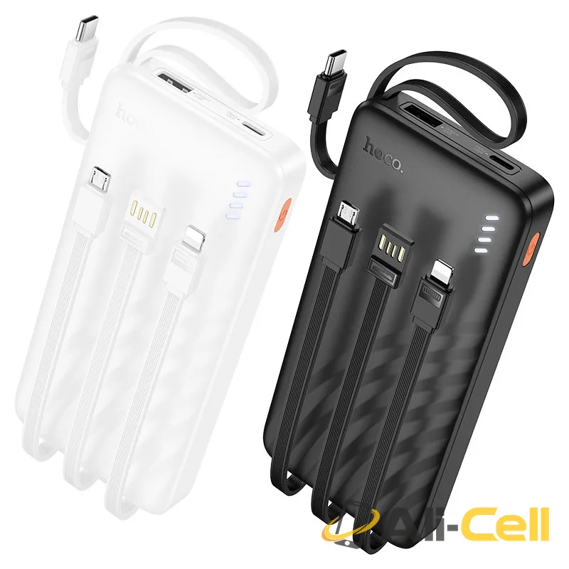Power bank “J146 Night tide” 4 cables 10000mAh (J146 White) — 6