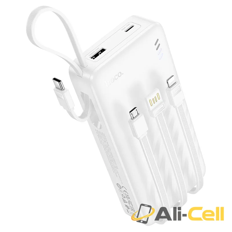Power bank “J146A Night tide” 4 cables 20000mAh (J146a White)