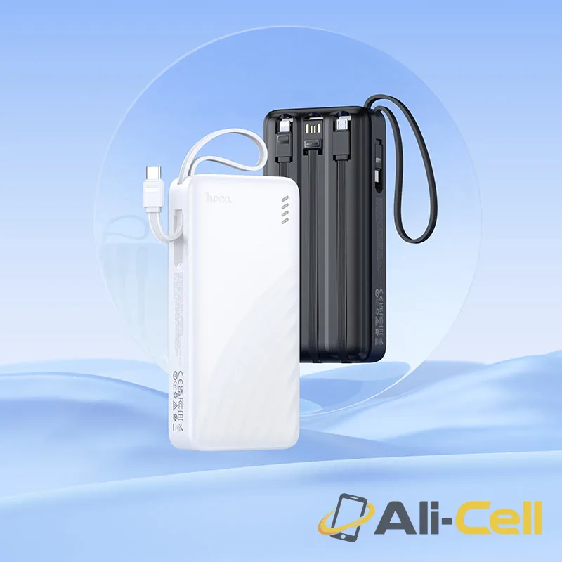 Power bank “J146A Night tide” 4 cables 20000mAh (J146a White) — 8