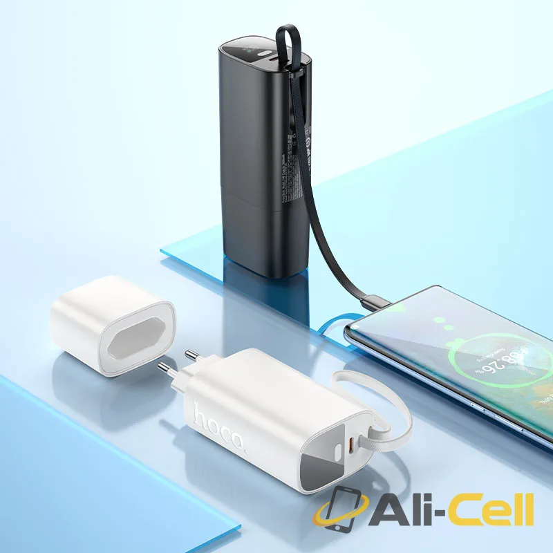 Power bank “J148 Handy” PD20W 5000mAh EU plug (J148 Black) — 8