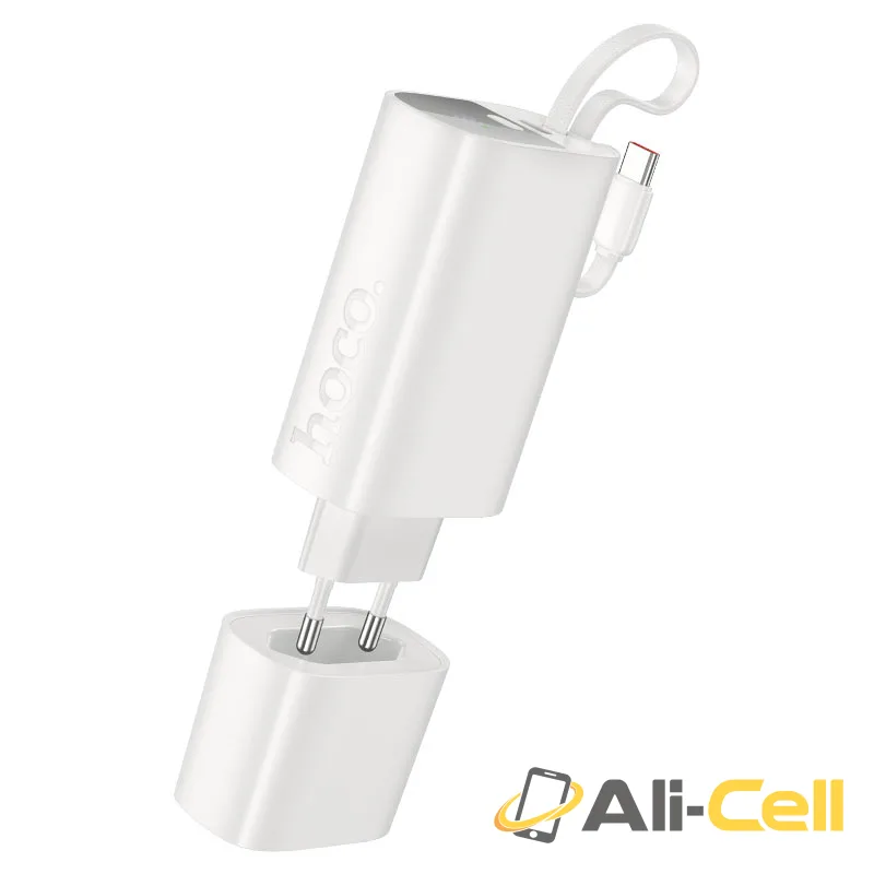 Power bank “J148 Handy” PD20W 5000mAh EU plug (J148 White) — 2