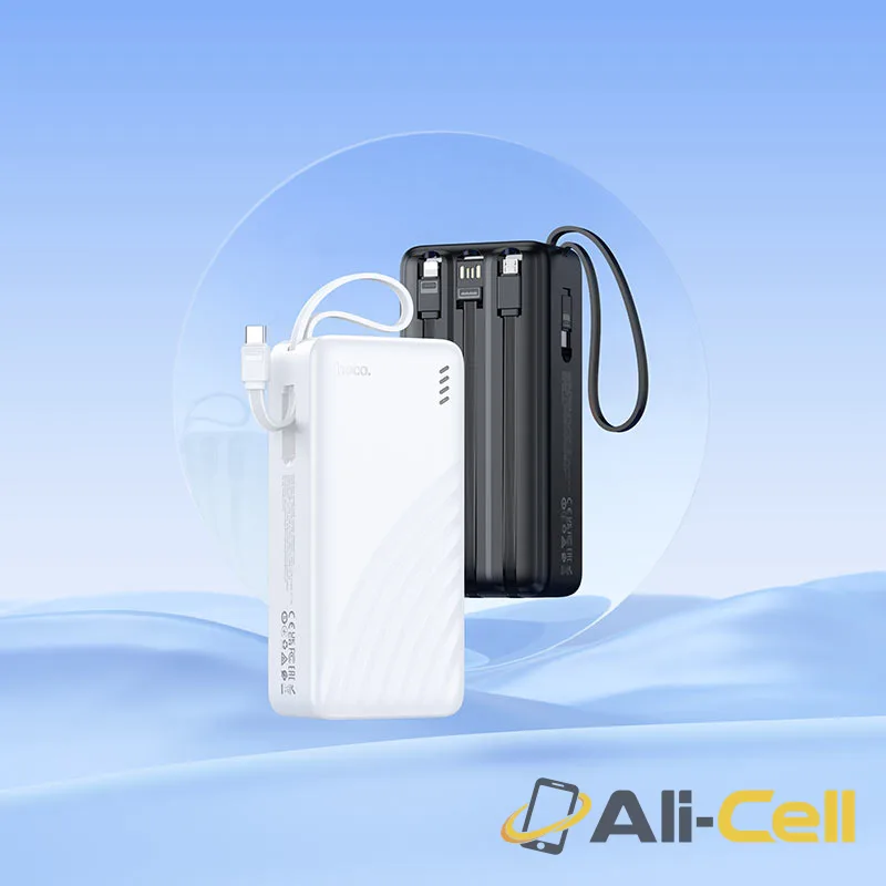 Power bank “J146B Night tide” 4 cables 30000mAh (J146b Black) — 8