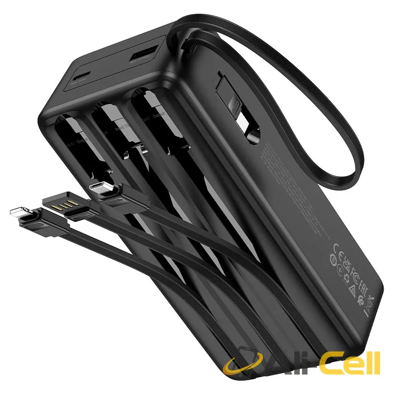 Power bank “J146B Night tide” 4 cables 30000mAh (J146b White) — 5