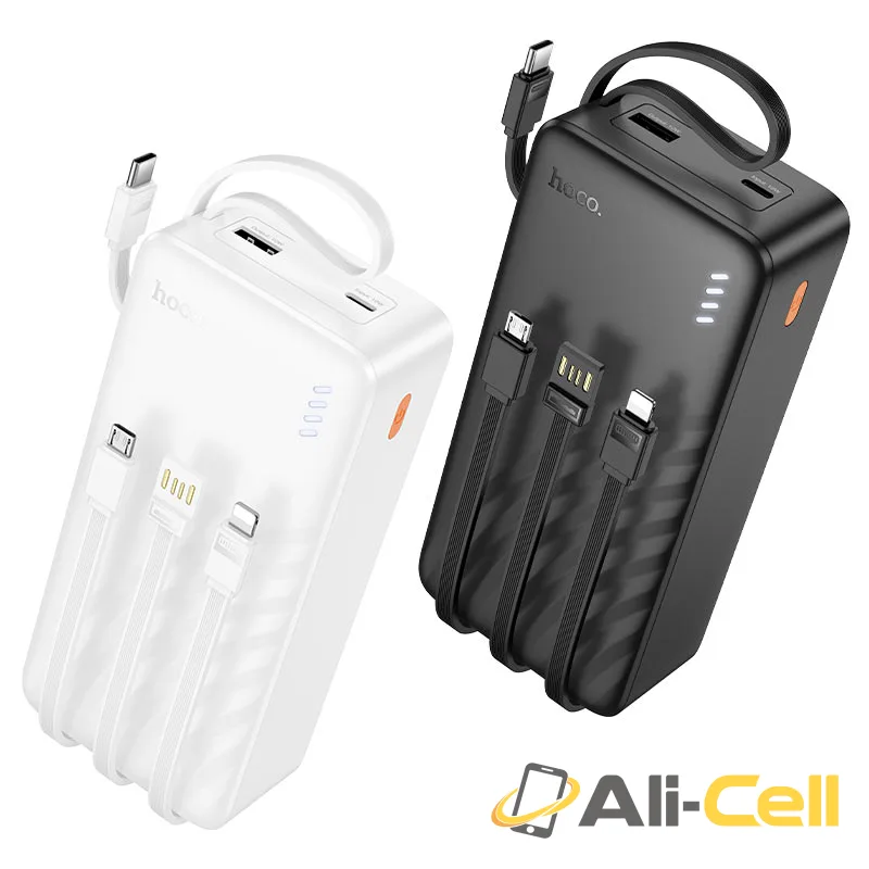 Power bank “J146B Night tide” 4 cables 30000mAh (J146b White) — 6