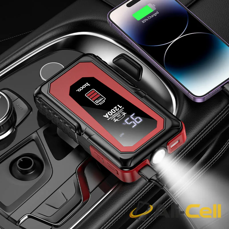 Power bank “QS3 Victory” jump starter 10000mAh (Qs3 Black) — 8