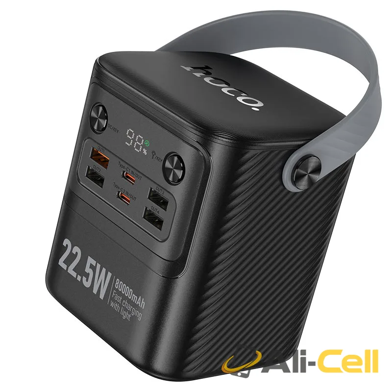 Power bank “J152 Tough” 22.5W+PD20W 80000mAh (J152 Black) — 2