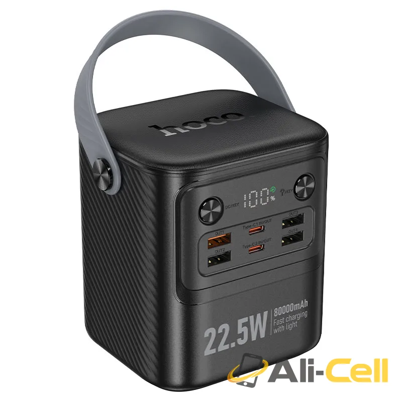 Power bank “J152 Tough” 22.5W+PD20W 80000mAh (J152 Black) — 4