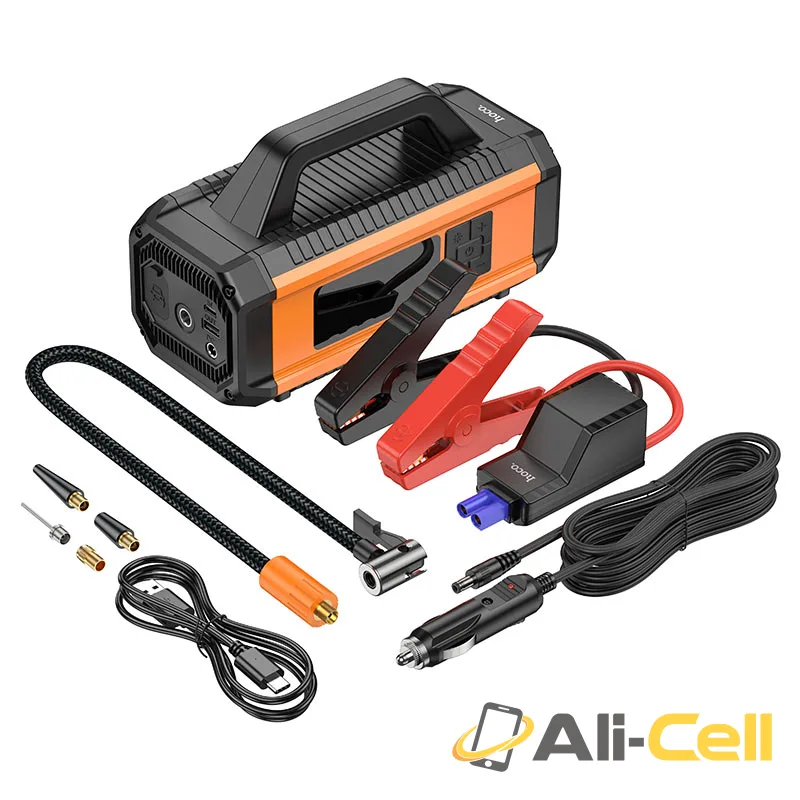 Power bank “QS4 Intelligent” jump starter + air pump 10000mAh (Qs4 Black) — 3