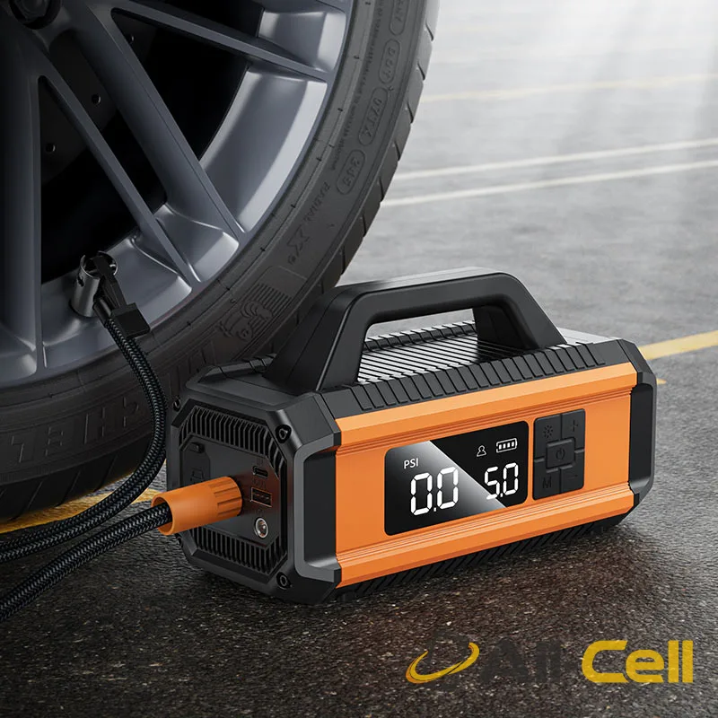 Power bank “QS4 Intelligent” jump starter + air pump 10000mAh (Qs4 Black) — 7