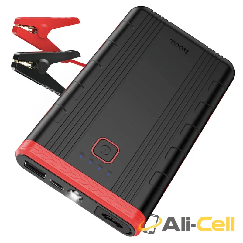 Power bank “QS5 Refined” jump starter 6000mAh (Qs5 Black) — 2
