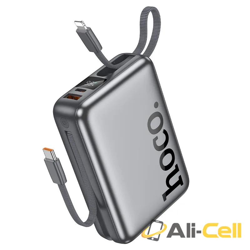 Power bank “Q39 Eminente” 22.5W + PD20W 20000mAh (Q39 Metal Grey)