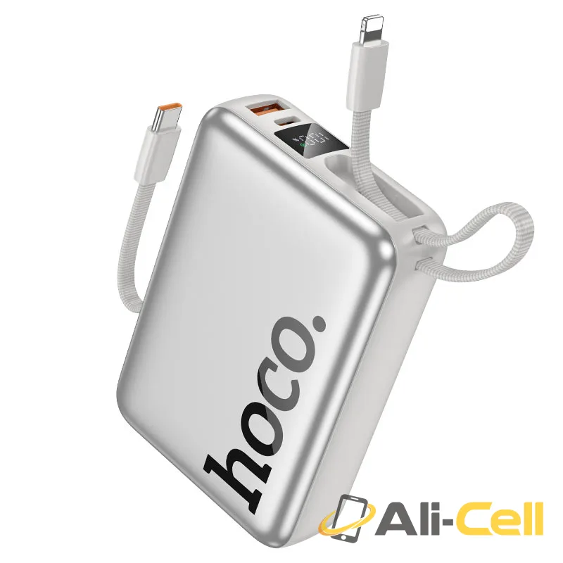 Power bank “Q39 Eminente” 22.5W + PD20W 20000mAh (Q39 Metal Grey) — 2