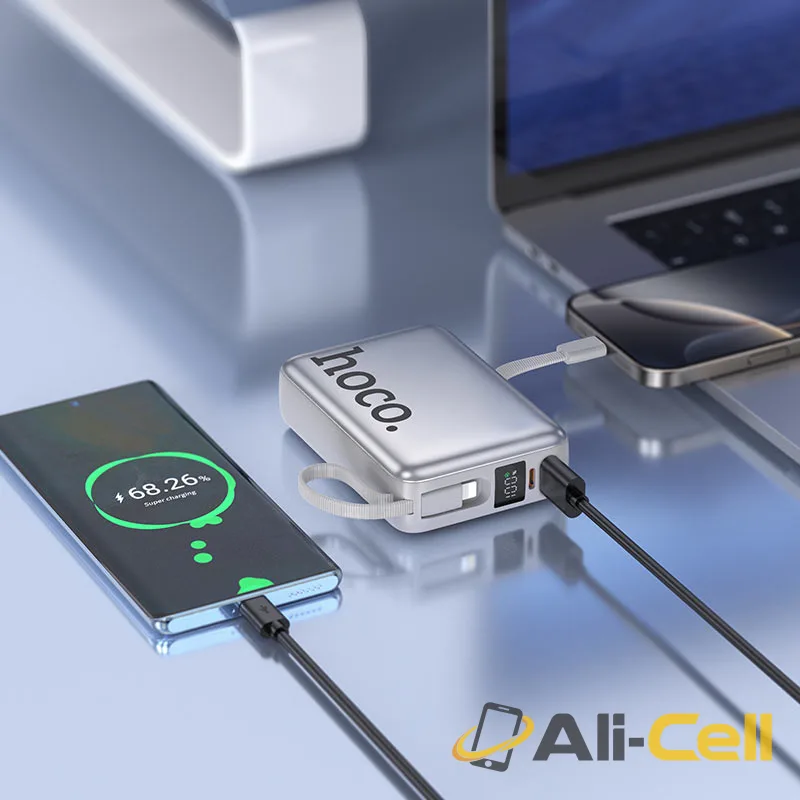 Power bank “Q39 Eminente” 22.5W + PD20W 20000mAh (Q39 Silver) — 7