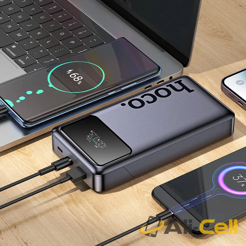 Power bank “Q40 Leader” PD65W 25000mAh (Q40 Metal Grey) — 6