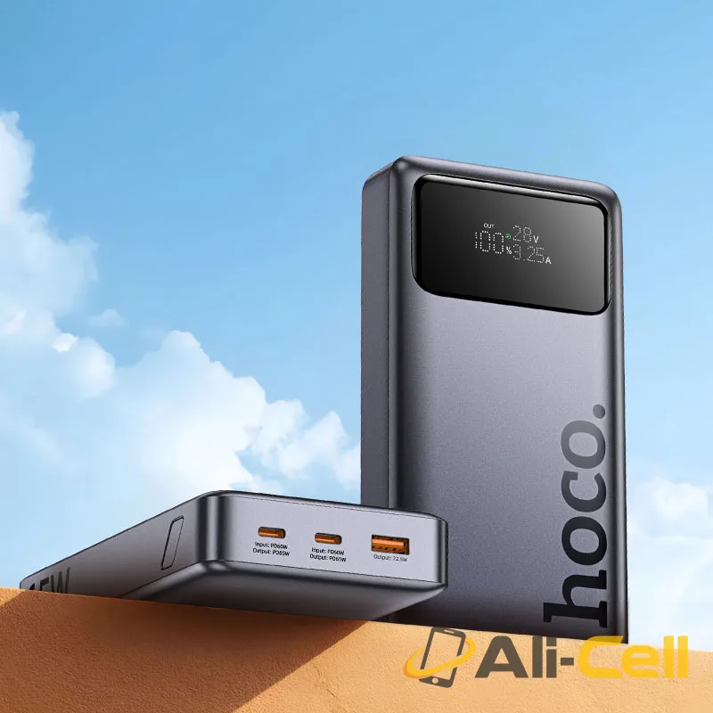 Power bank “Q40 Leader” PD65W 25000mAh (Q40 Metal Grey) — 7