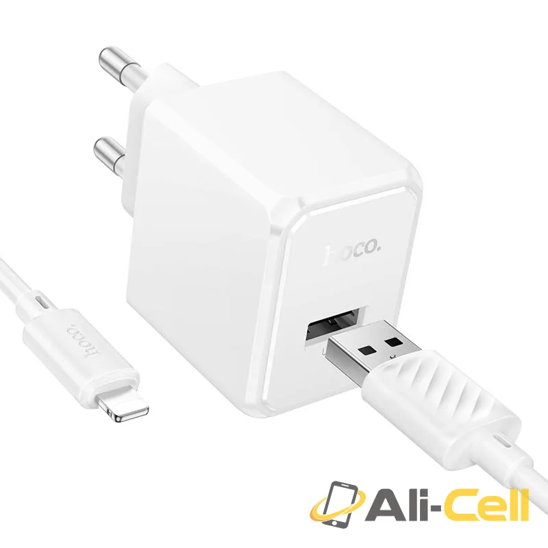 Wall charger “NT1 Superior” THA cable set (Nt1 Ip White, Set With Ip Cable)