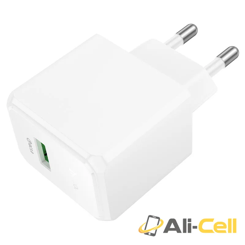 Wall charger “NT5 Superior” QC3.0 THA cable set (Nt5 White, Single)