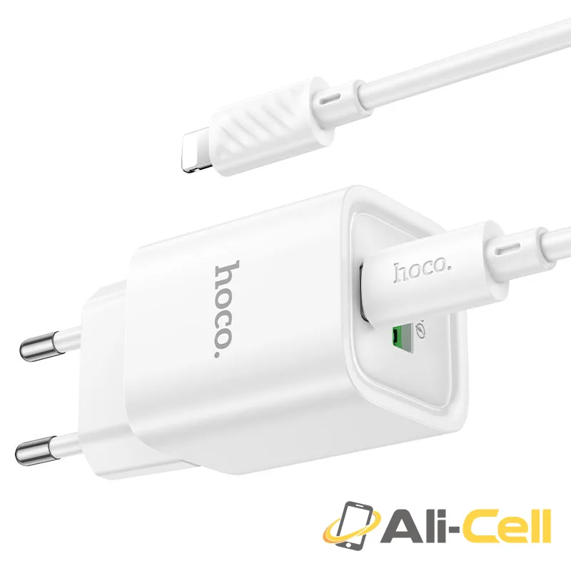 Wall charger “C149A Charm” PD30W + QC3.0 EU cable set (C149a Tc Tc White, Set With Type C To Type C Cable) — 6