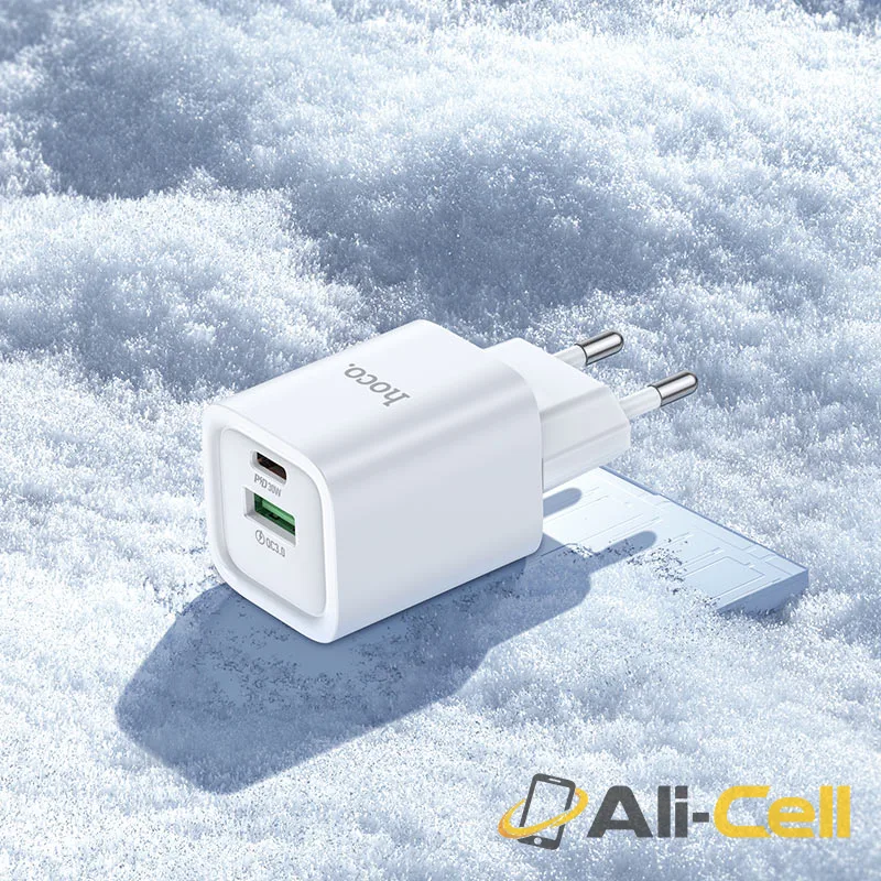 Wall charger “C149A Charm” PD30W + QC3.0 EU cable set (C149a Tc Tc White, Set With Type C To Type C Cable) — 7
