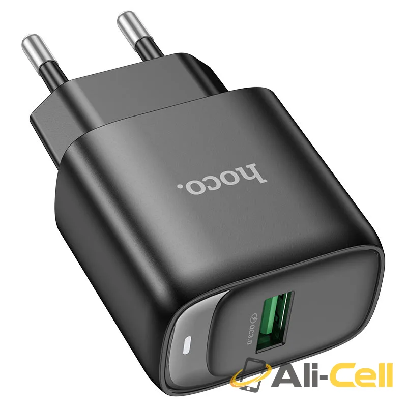 Wall charger “C140A Smart” QC3.0 EU cable set (C140a Musb Black, Set With Micro Usb Cable) — 4