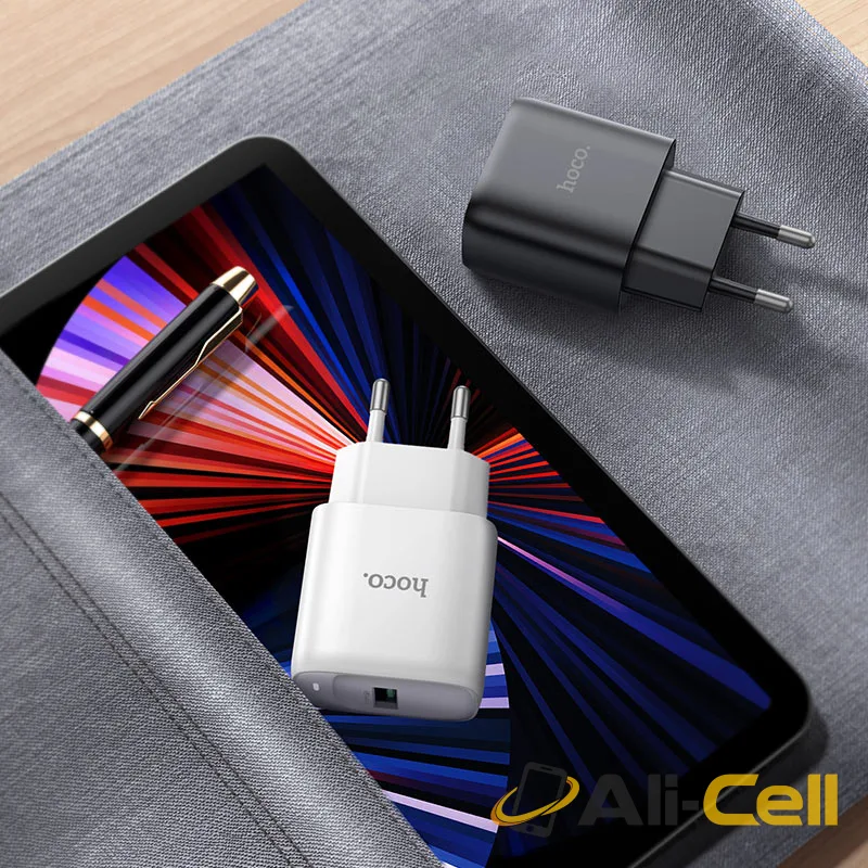 Wall charger “C140A Smart” QC3.0 EU cable set (C140a Musb Black, Set With Micro Usb Cable) — 7