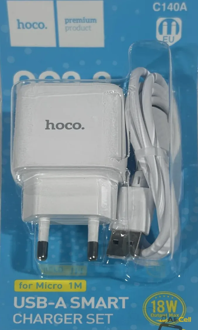 Smart Single port QC3.0 Charger Set with USB-A to Micro Cable 1m — 10