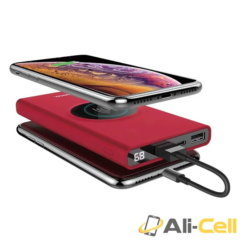 Power bank «J37 Wisdom» 10000 mAh wireless charging dual ports — 3