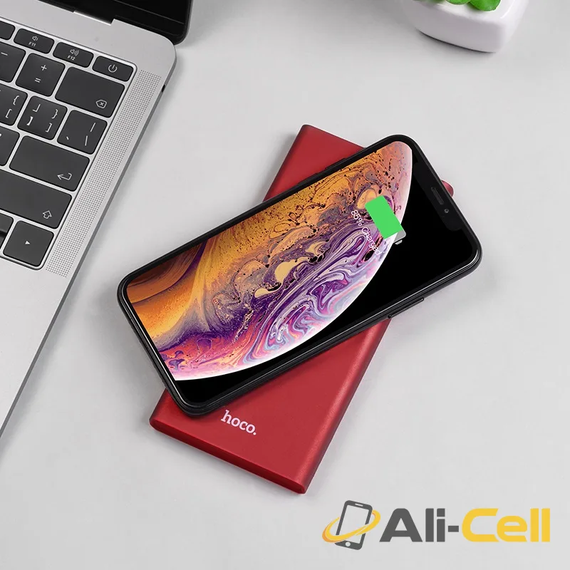 Power bank «J37 Wisdom» 10000 mAh wireless charging dual ports — 6