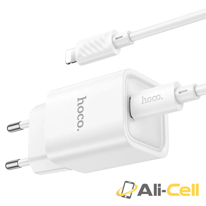 Wall charger “C148A Charm” PD30W EU cable set (C148a Tc Tc White, Set With Type C To Type C Cable) — 6