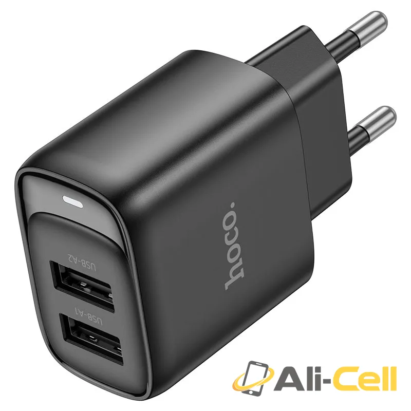 Wall charger “C141A Smart” EU cable set (C141a Black, Single)