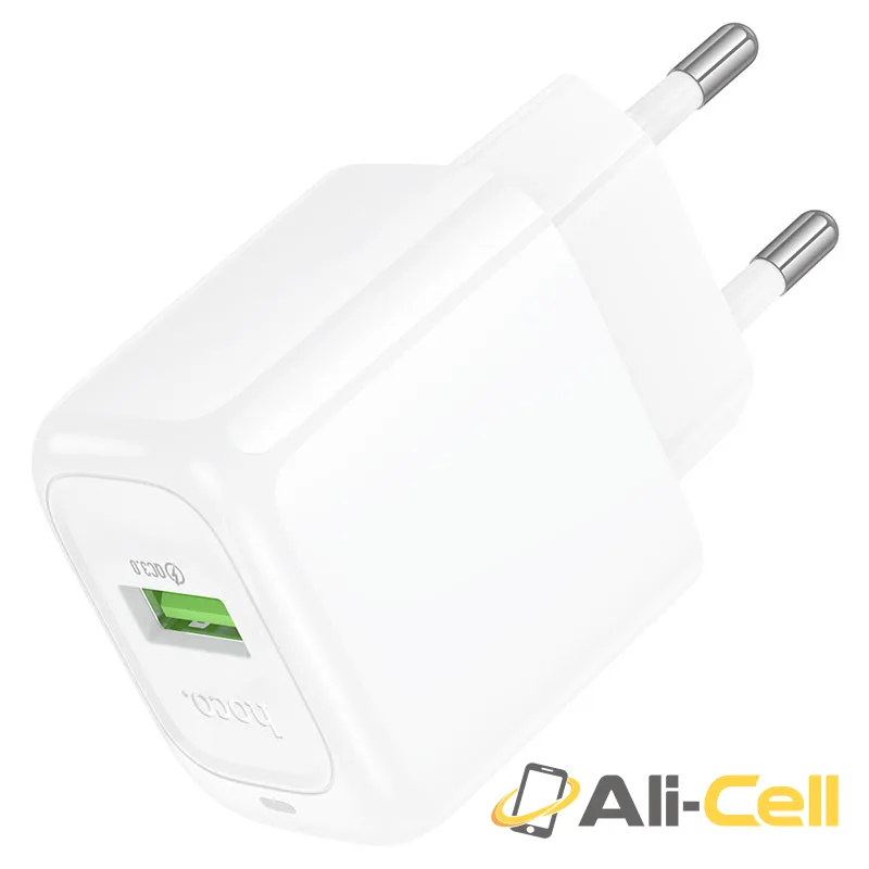 Wall charger “CS52A Surplus” QC3.0 EU cable set (Cs52a White, Single)