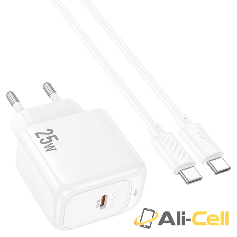 Wall charger “CS53A Surplus” PD25W EU cable set (Cs53a Tc Ip White, Set With Type C To Ip Cable) — 3