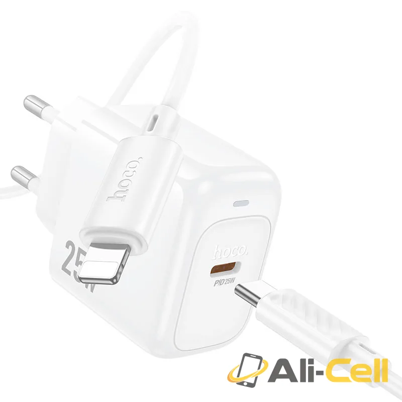Wall charger “CS53A Surplus” PD25W EU cable set (Cs53a Tc Ip White, Set With Type C To Ip Cable) — 4