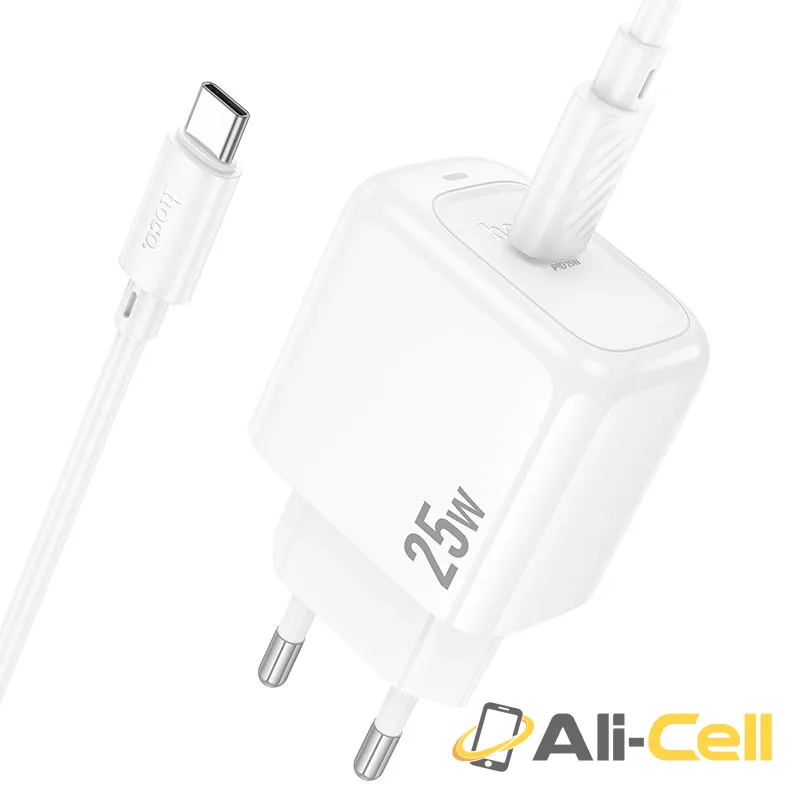 Wall charger “CS53A Surplus” PD25W EU cable set (Cs53a White, Single) — 5
