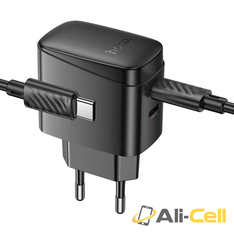 Wall charger “CS62A Bright” PD45W EU cable set (Cs62a Tc Tc Black, Set With Type C To Type C Cable) — 6
