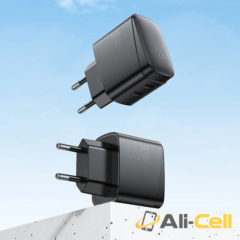 Wall charger “CS62A Bright” PD45W EU cable set (Cs62a Tc Tc Black, Set With Type C To Type C Cable) — 7