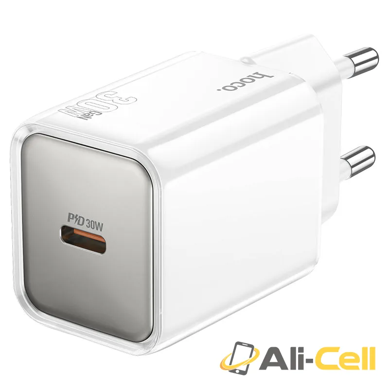 Wall charger “N47 Glorious” PD30W EU cable set (N47 White, Single)