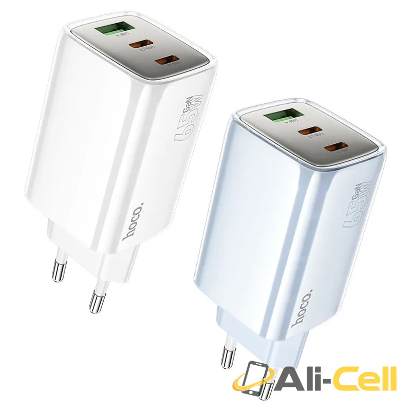 Wall charger “N49 Glorious” PD65W EU cable set (N49 Tc Tc White, Set With Type C To Type C Cable) — 6