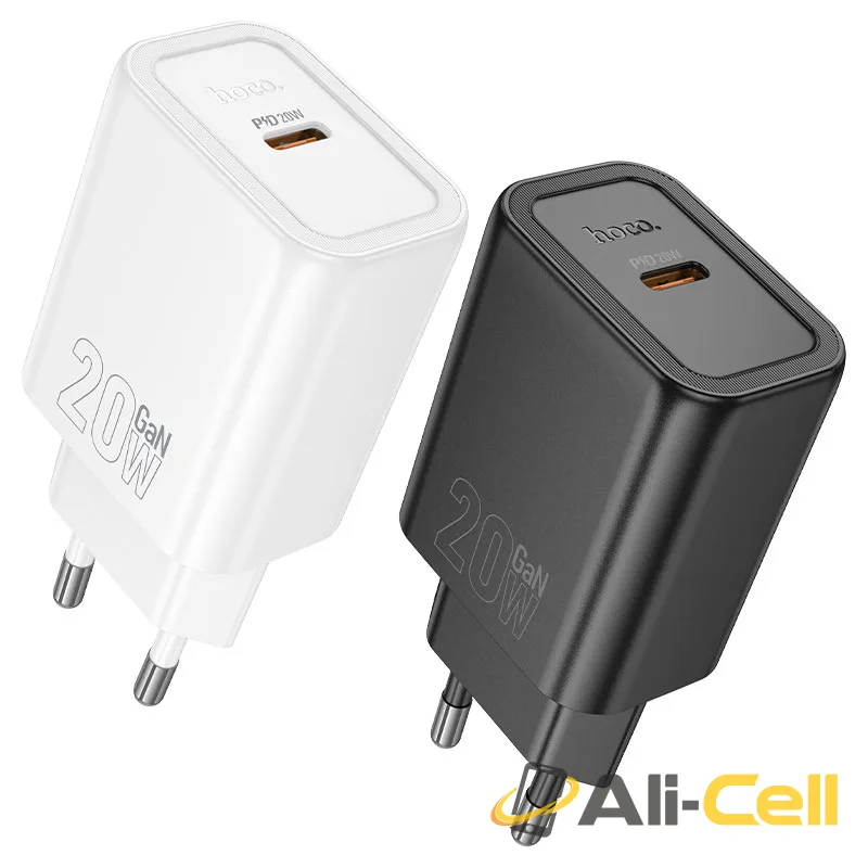 Wall charger “N60 Gentle” PD20W EU cable set (N60 White, Single) — 6