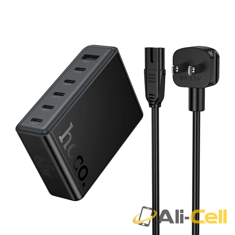 Charging station “C150 Modern” PD45W US (C150 Black)