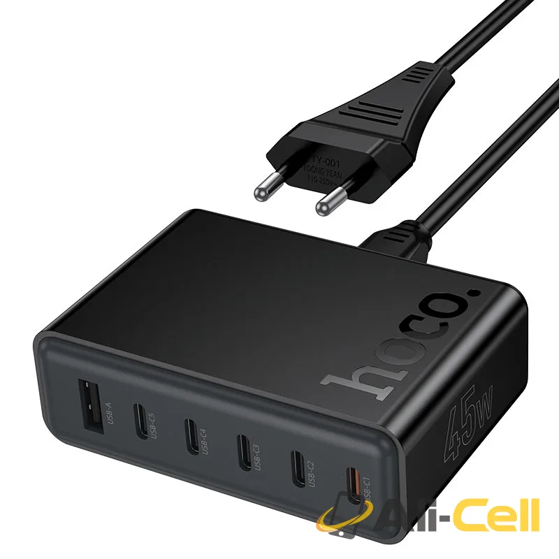 Charging station “C150A Modern” PD45W EU (C150a Black) — 4