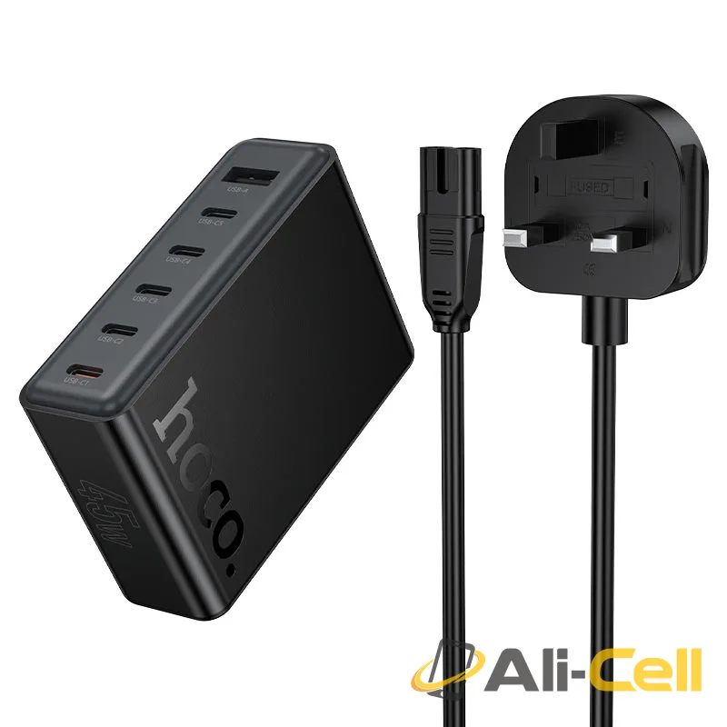 Charging station “C150B Modern” PD45W UK (C150b Black)