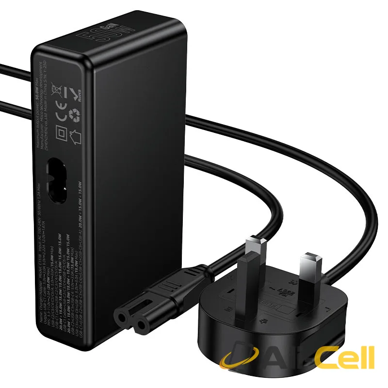 Charging station “C151B Modern” PD50W UK (C151b Black) — 6