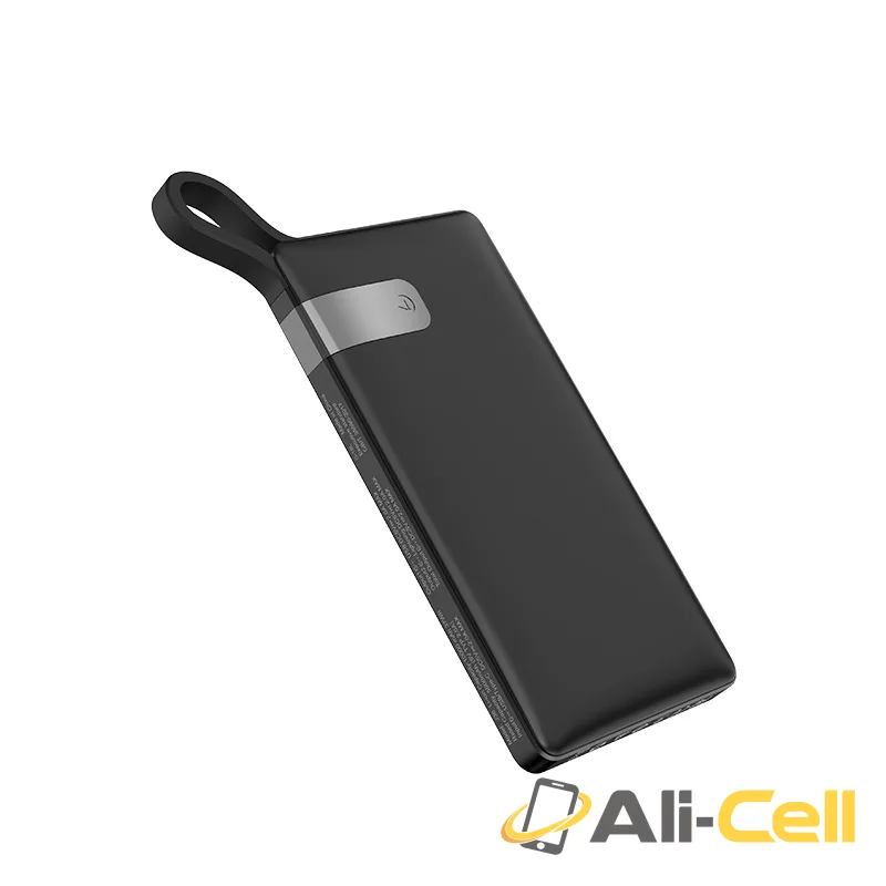 Power bank “J36 Ample energy” 10000mAh single USB built-in Lightning cable — 4